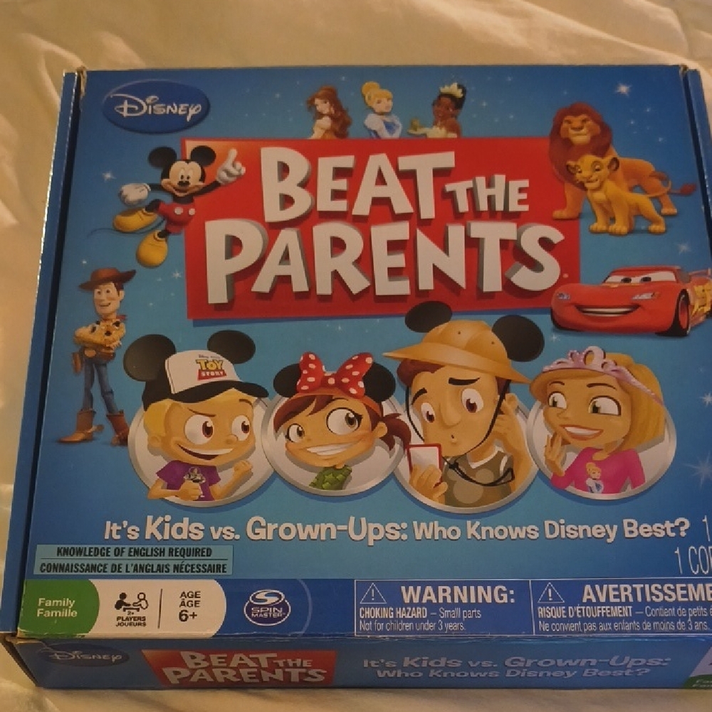 Disney Beat the Parents Game – Kids vs. Parents Trivia Challenge